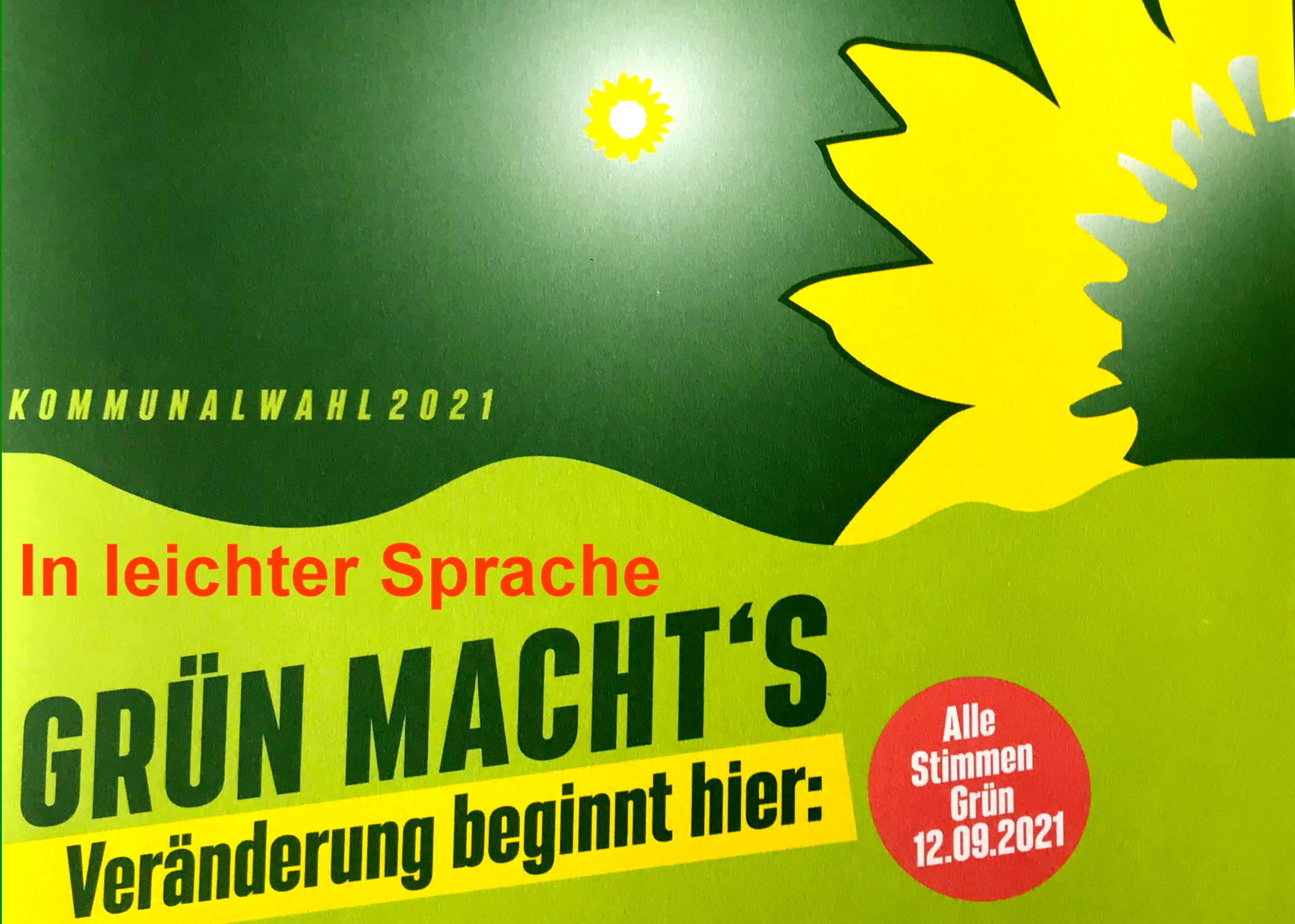 Wahkprogramm in leichter Sprache Wahkprogramm in leichter Sprache